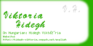 viktoria hidegh business card